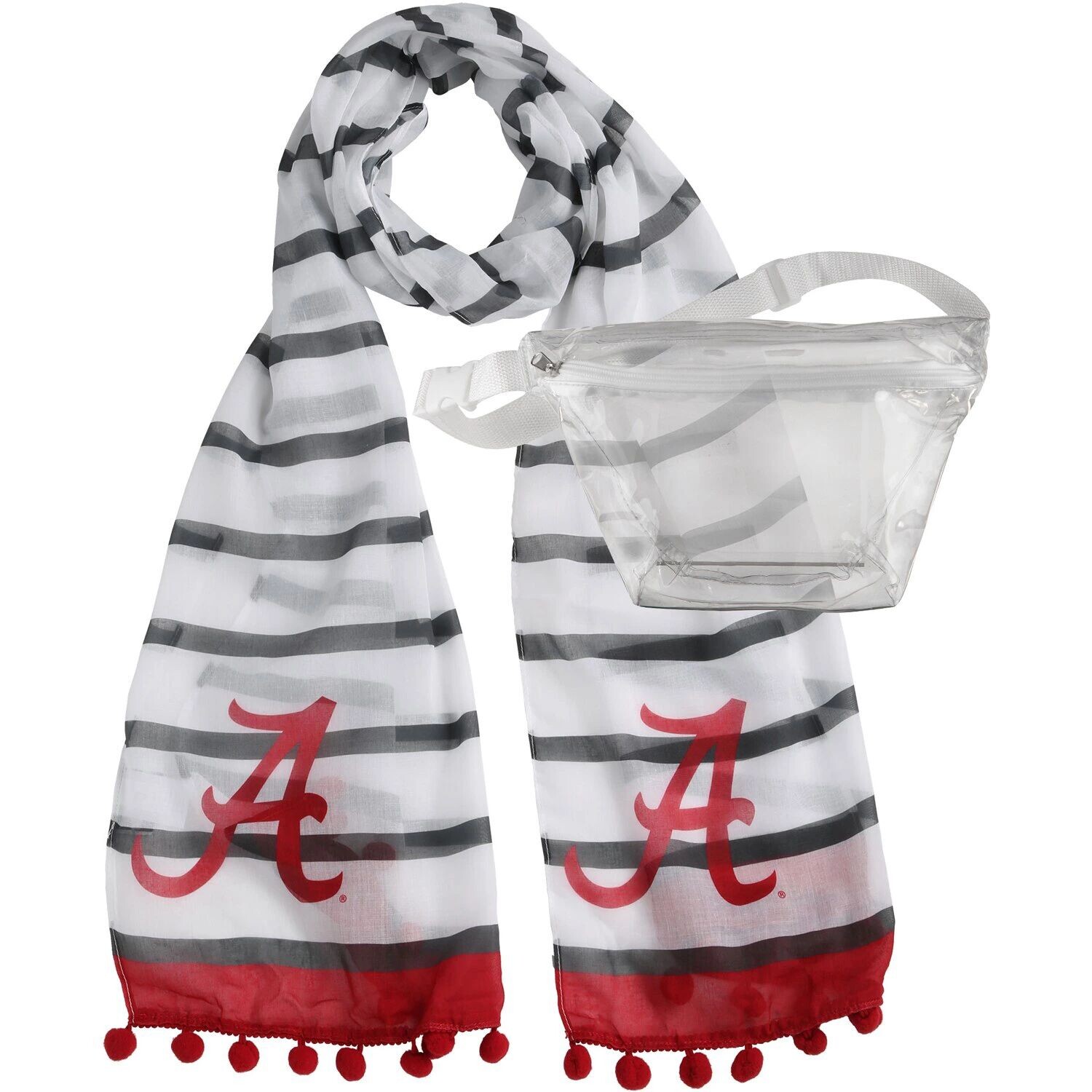 Комплект поясных шарфов Alabama Crimson Tide
Комплект поясных шарфов Alabama Crimson Tide