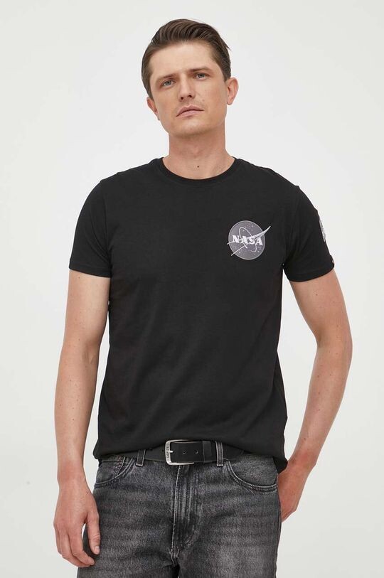 Хлопковая футболка Space Shuttle T Alpha Industries, черный
Хлопковая футболка Space Shuttle T Alpha Industries, черный