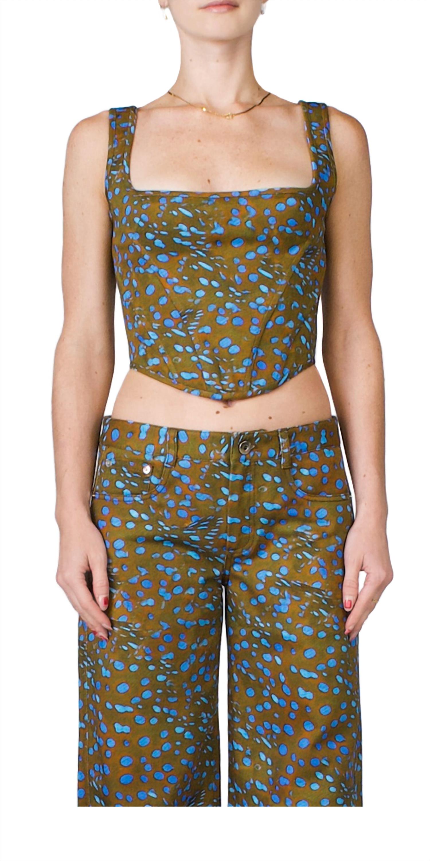 Топ из денима в стиле ската PRISCAVera, цвет stingray
Топ из денима в стиле ската PRISCAVera, цвет stingray