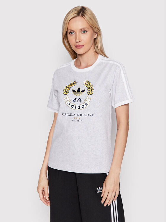 Футболка свободного кроя Adidas, серый
Футболка свободного кроя Adidas, серый
