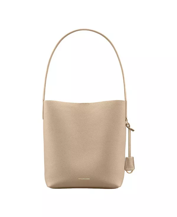 Мягкая сумка-ведро Maison De Sabré, бежевый
Мягкая сумка-ведро Maison De Sabré, бежевый