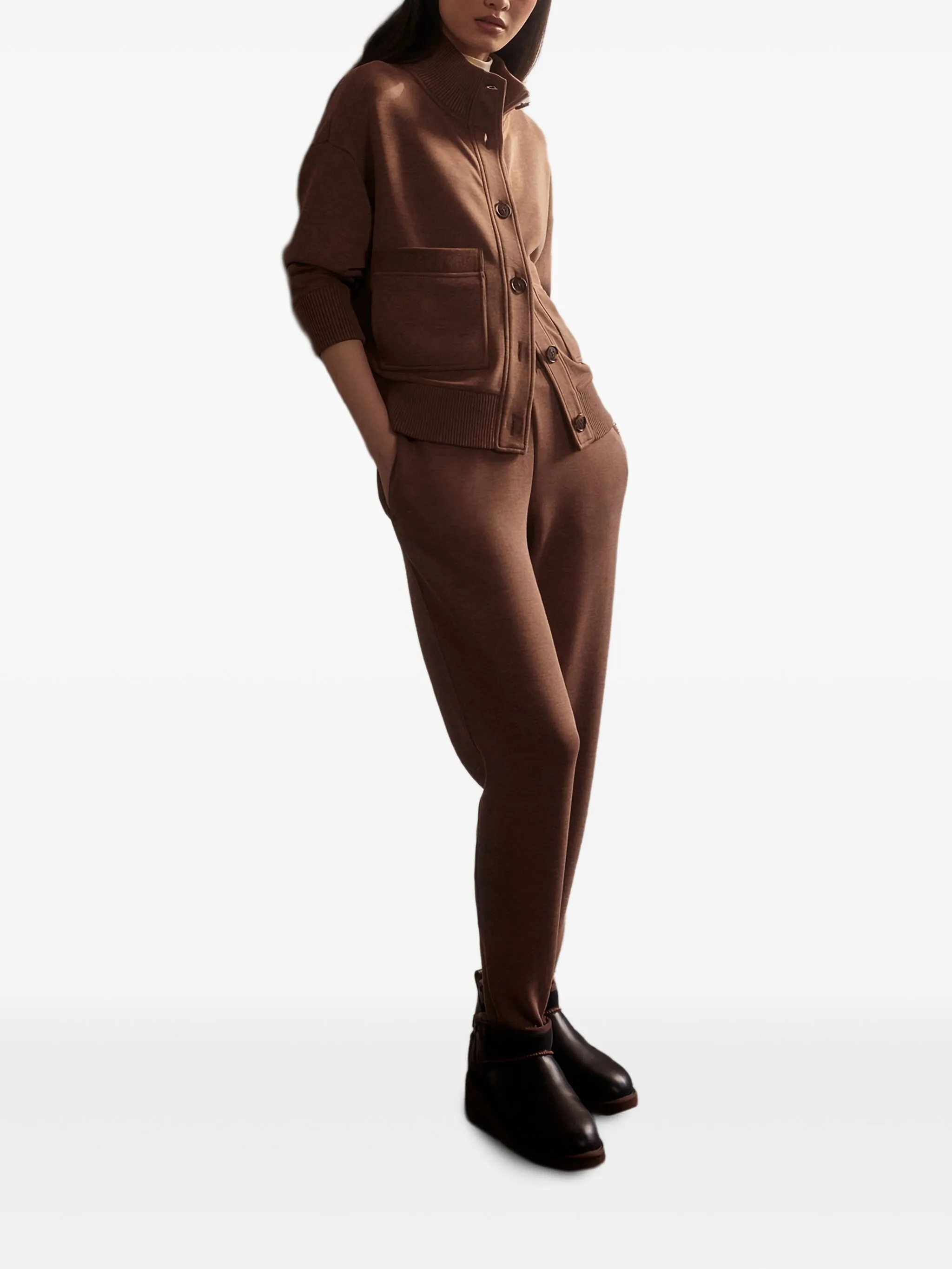 Толстовка Sabrina на пуговицах Varley, коричневый
Толстовка Sabrina на пуговицах Varley, коричневый