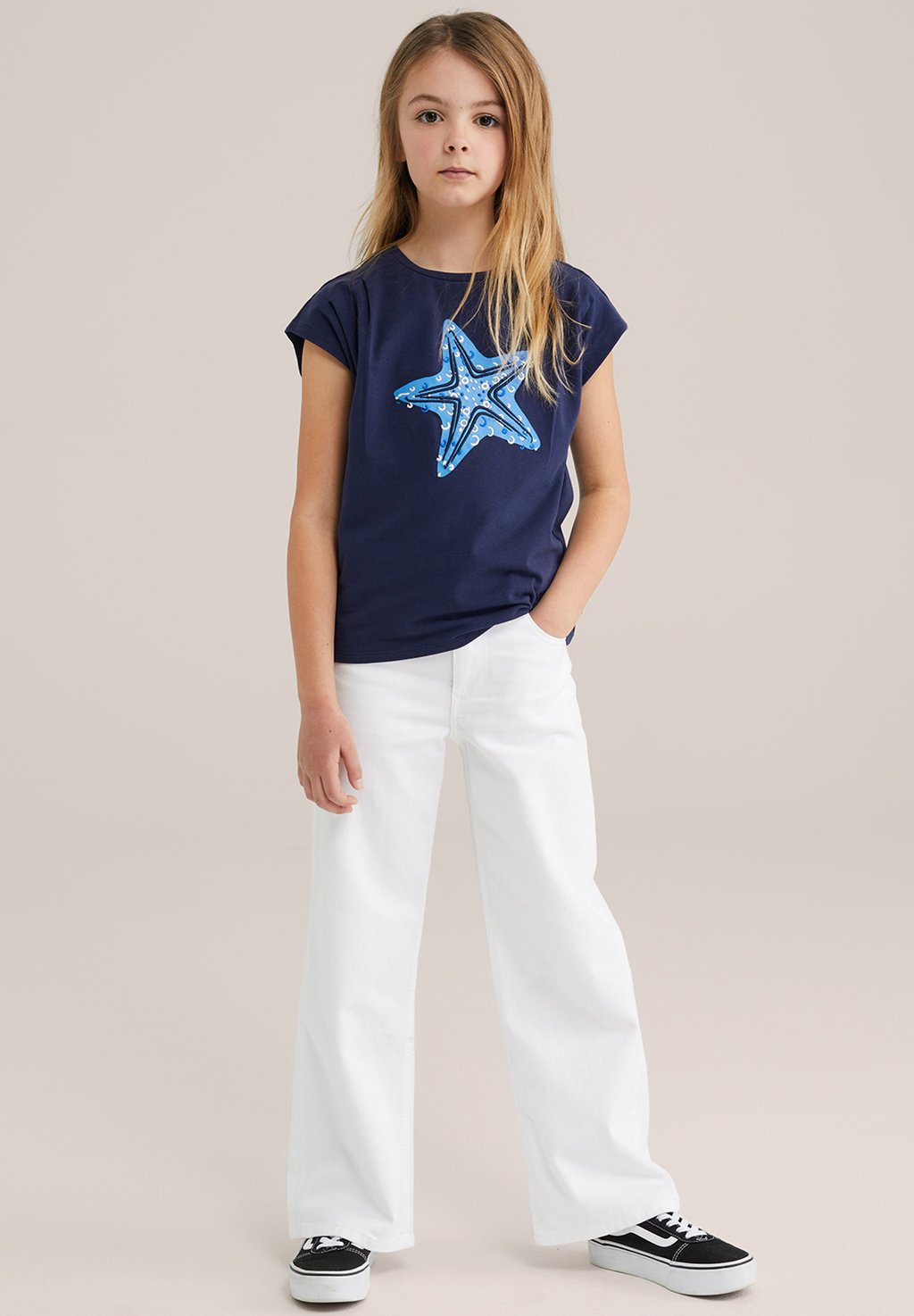 Футболка с принтом WE Fashion, темно-синий
Футболка с принтом WE Fashion, темно-синий