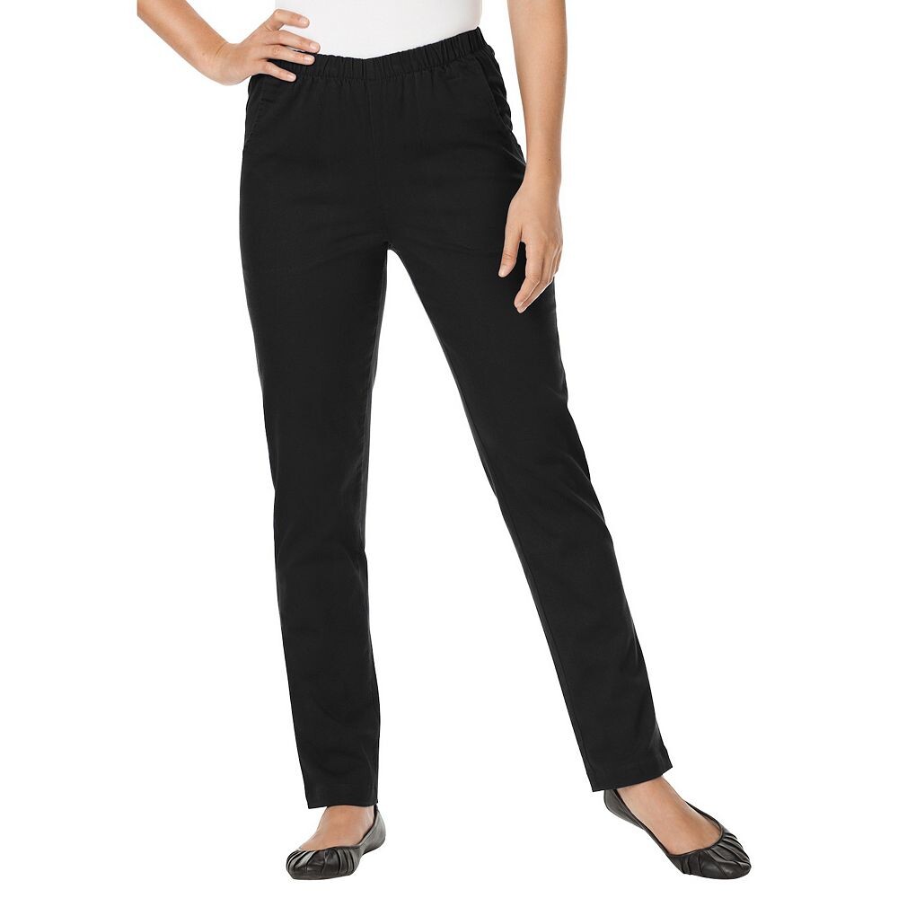 Женщина в женских джинсах Fineline больших размеров с высокими прямыми штанинами Woman Within, черный
Женщина в женских джинсах Fineline больших размеров с высокими прямыми штанинами Woman Within, черный