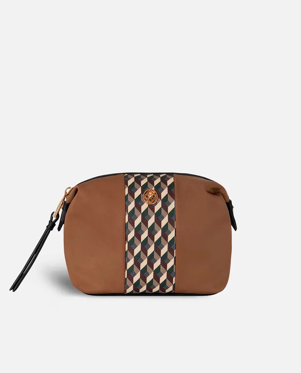 Маленькая коричневая женская косметичка Born на молнии Lonbali, коричневый
Маленькая коричневая женская косметичка Born на молнии Lonbali, коричневый