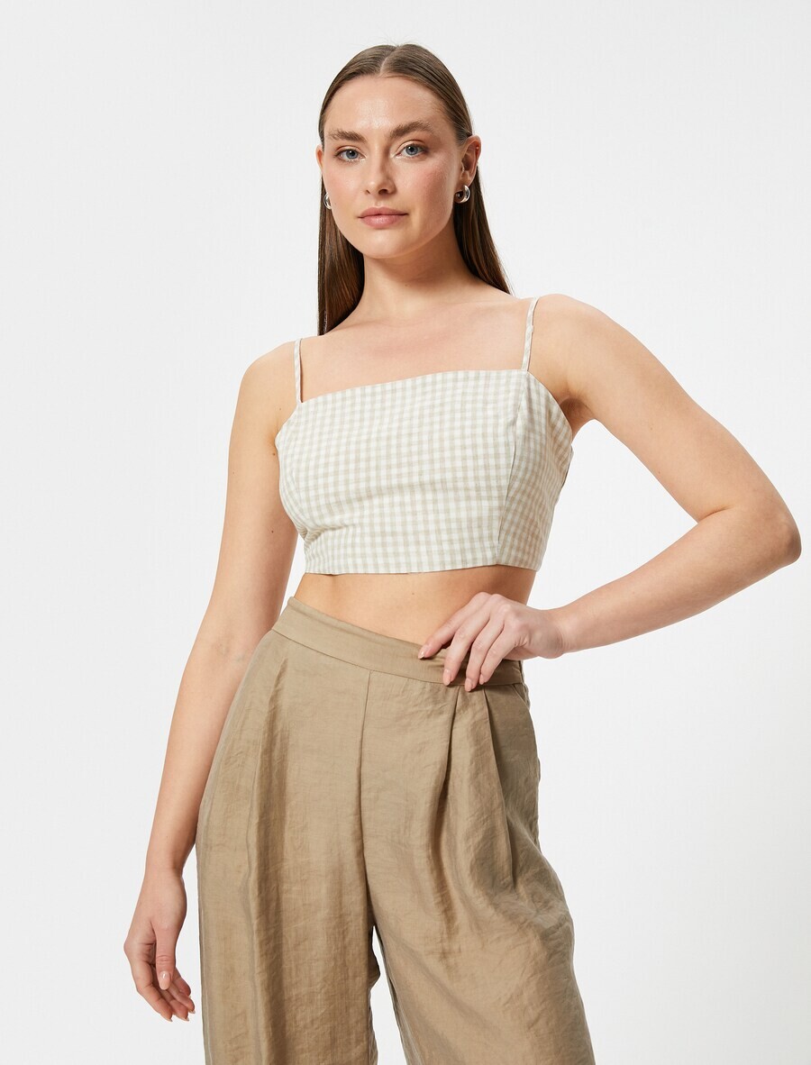 Майка Koton Top, бежевый 
Майка Koton Top, бежевый