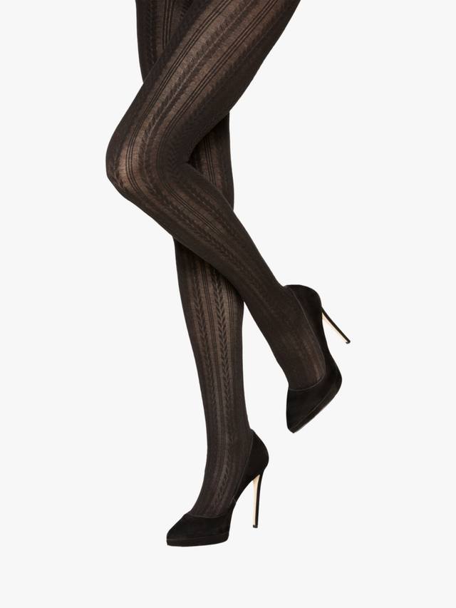 Колготки с шевронным узором Charnos, Black
Колготки с шевронным узором Charnos, Black