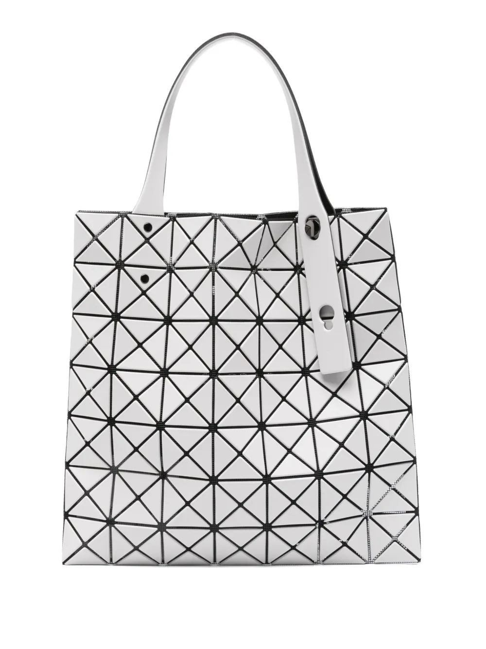 Сумка-шоппер с геометрическим узором «Призма» Bao Bao Issey Miyake, серый 
Сумка-шоппер с геометрическим узором «Призма» Bao Bao Issey Miyake, серый