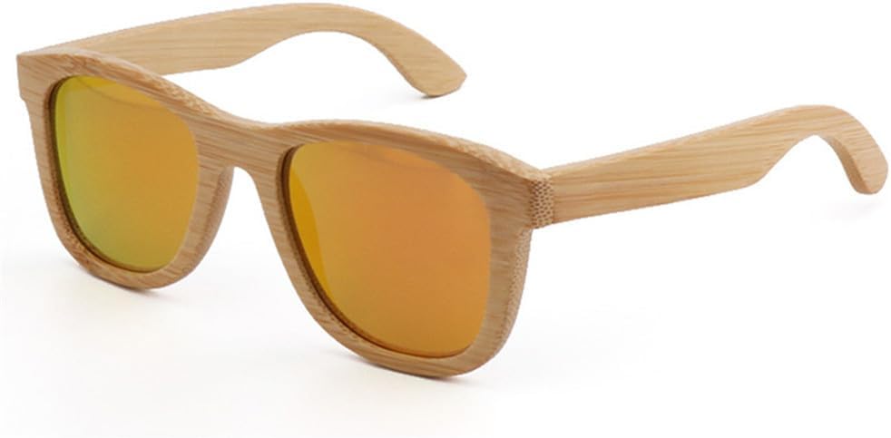 Солнцезащитные очки из натурального бамбука в винтажном стиле ретро с поляризацией, для женщин и мужчин, защита от УФ-излучения UV 400, подходят для использования на открытом воздухе UJNHGQ, Orange
Солнцезащитные очки из натурального бамбука в винтажном стиле ретро с поляризацией, для женщин и мужчин, защита от УФ-излучения UV 400, подходят для использования на открытом воздухе UJNHGQ, Orange