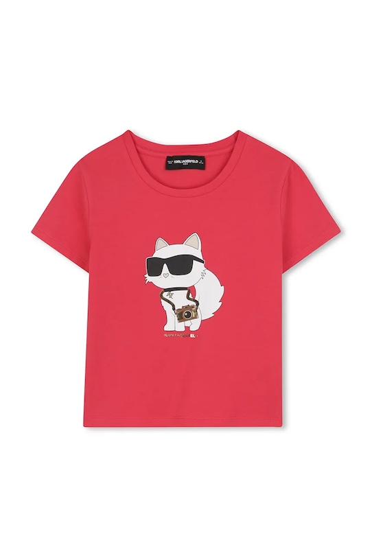 Детская футболка Karl Lagerfeld, розовый
Детская футболка Karl Lagerfeld, розовый