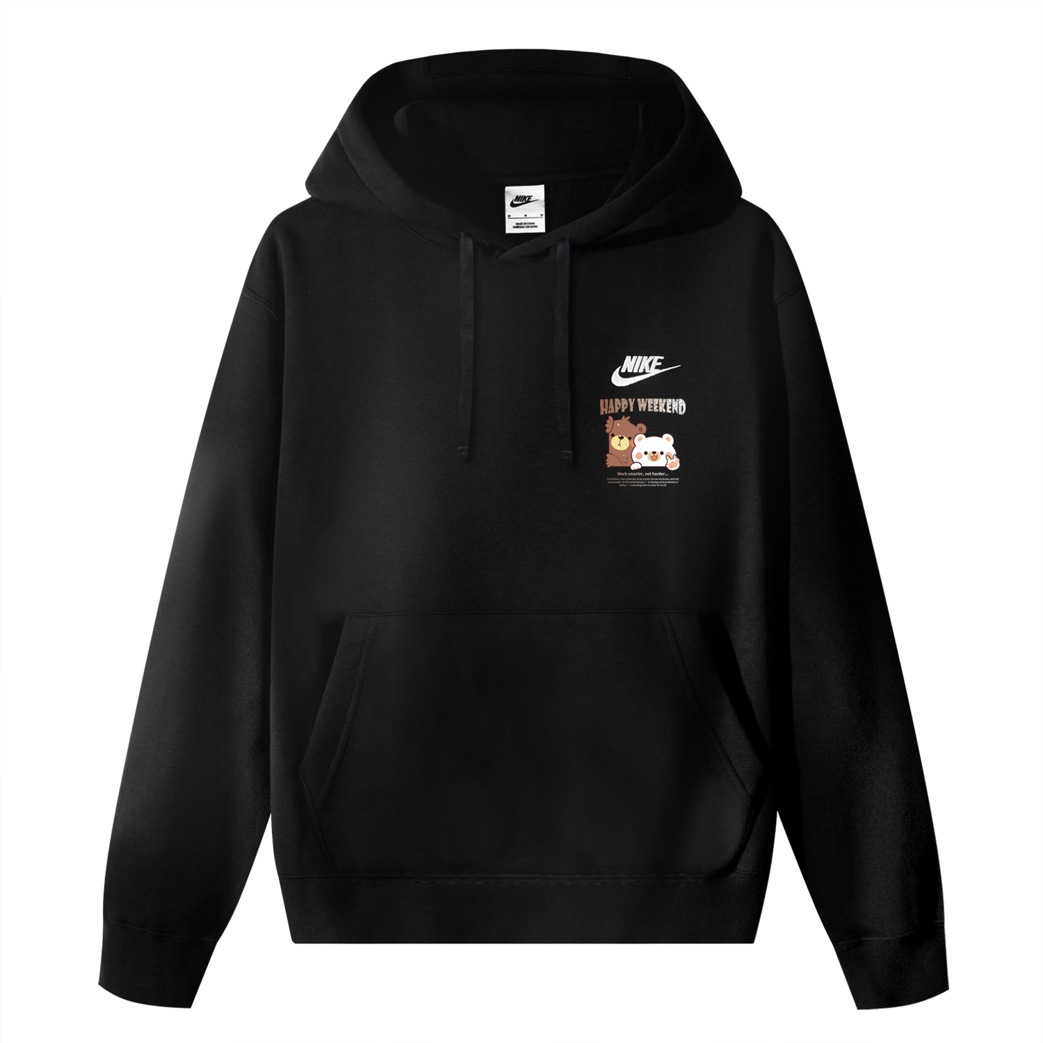 Nike Спортивный свитшот Club Fleece унисекс черный
Nike Спортивный свитшот Club Fleece унисекс черный