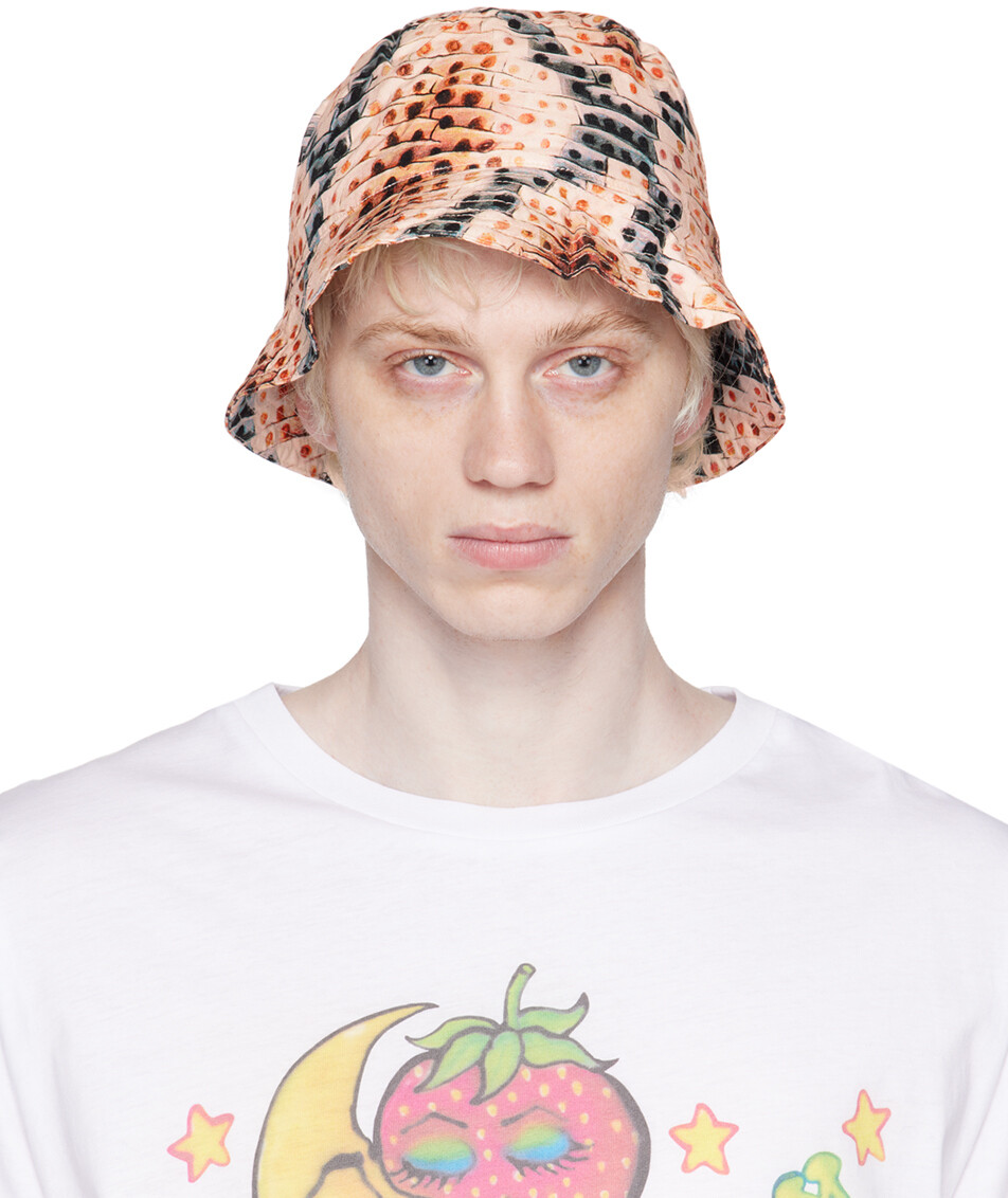 Бежевая шляпа-ведро со змеиным принтом Endless Joy
Бежевая шляпа-ведро со змеиным принтом Endless Joy