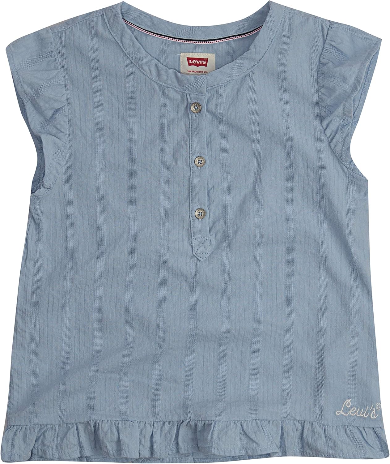 Топ с короткими рукавами Levi's для девочек, Cashmere Blue
Топ с короткими рукавами Levi's для девочек, Cashmere Blue