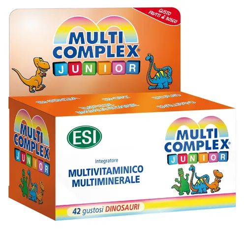 Esi Multicomplex Junior с витаминами и минеральными солями, 42 жевательных динозавра
Esi Multicomplex Junior с витаминами и минеральными солями, 42 жевательных динозавра