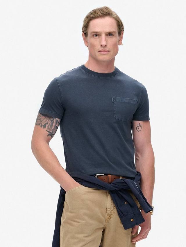 Незаменимая застиранная футболка с карманом Superdry, цвет Washed Eclipse Navy
Незаменимая застиранная футболка с карманом Superdry, цвет Washed Eclipse Navy