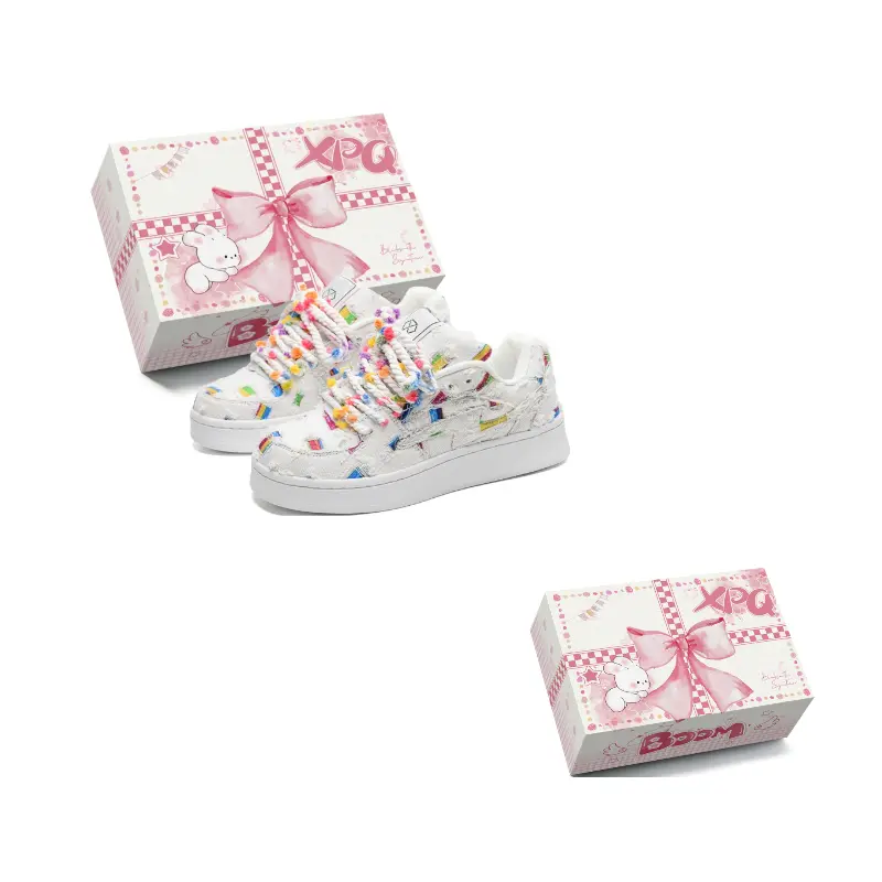 XPQ Антискользящие и износостойкие дышащие низкие скейтбордские кроссовки унисекс Rainbow Bean, цвет Rainbow Bean
XPQ Антискользящие и износостойкие дышащие низкие скейтбордские кроссовки унисекс Rainbow Bean, цвет Rainbow Bean