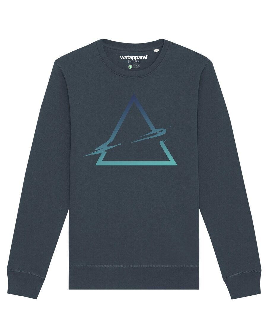 Свитер Watapparel Sweatshirt Triangle, антрацит 
Свитер Watapparel Sweatshirt Triangle, антрацит
