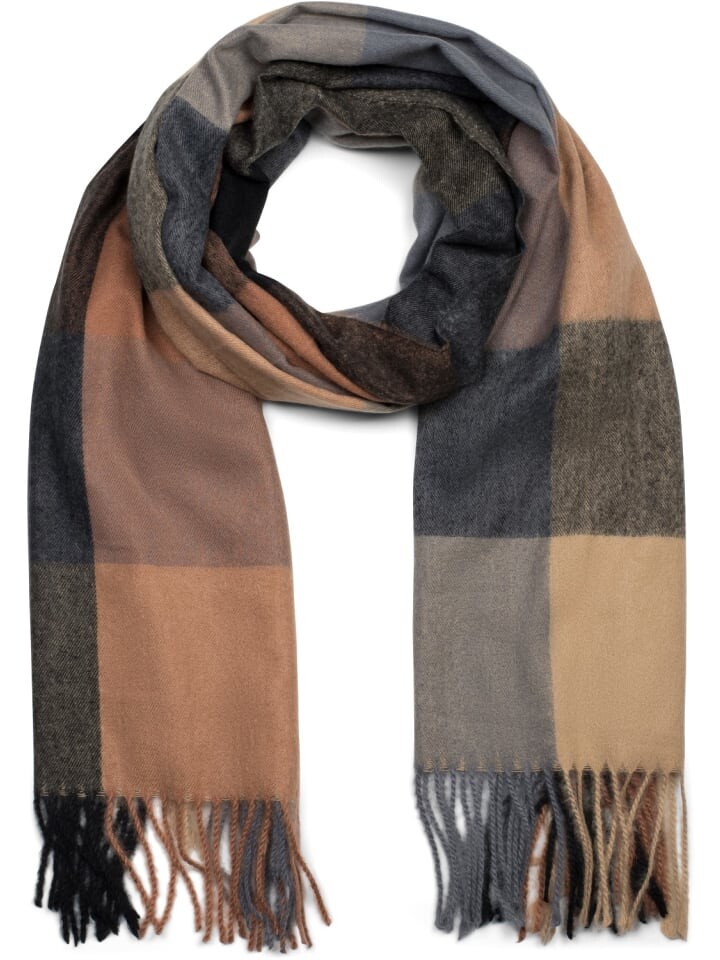 Шарф styleBREAKER, цвет braun/schwarz/grau
Шарф styleBREAKER, цвет braun/schwarz/grau