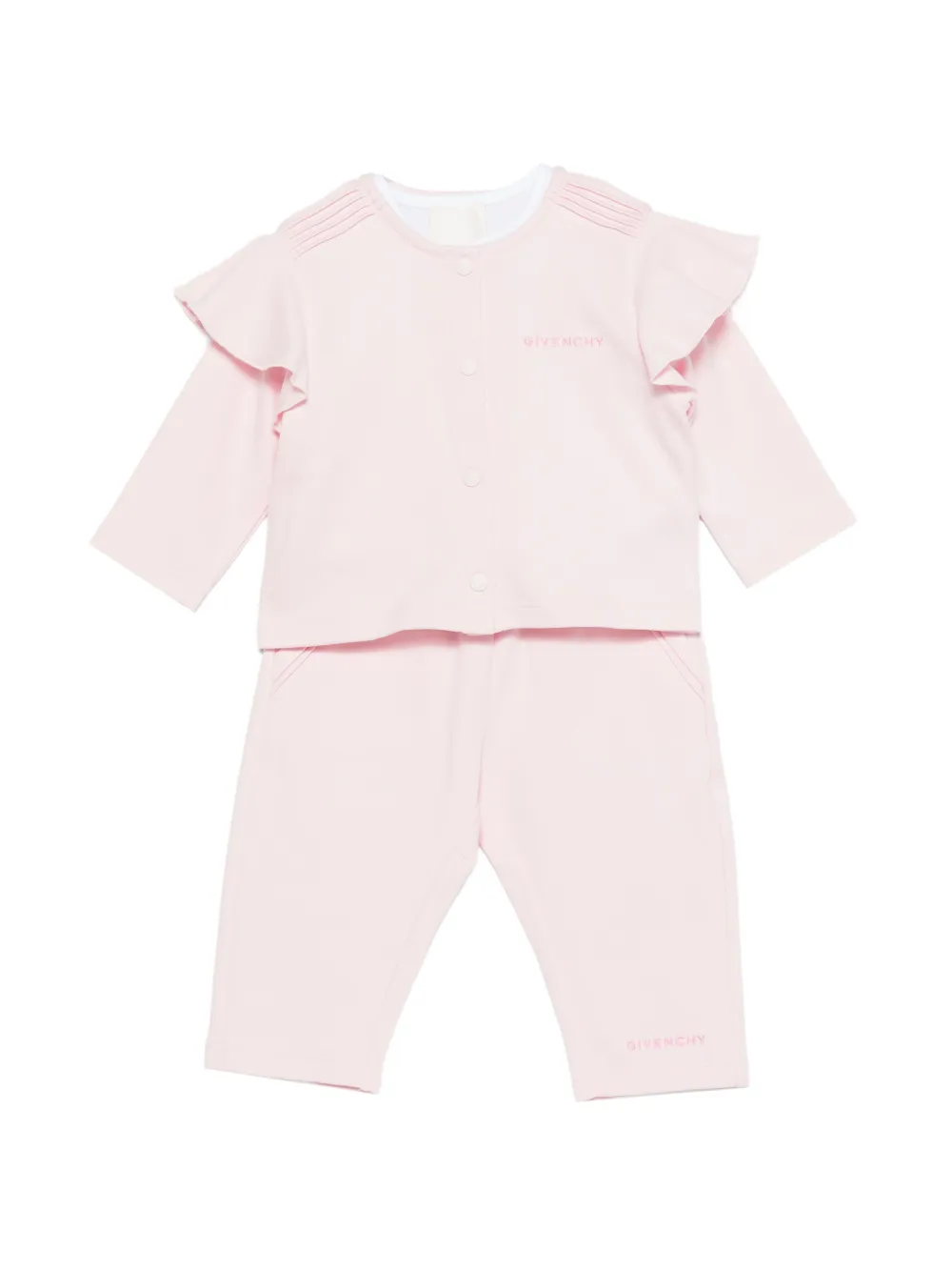 Комплект детской одежды с принтом Givenchy Kids, белый
Комплект детской одежды с принтом Givenchy Kids, белый