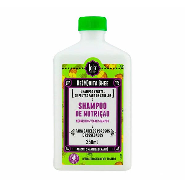 Шампунь abacaxi nutrition с маслом ши LOLA COSMETICS Be(M)Dita Ghee, 250 мл
Шампунь abacaxi nutrition с маслом ши LOLA COSMETICS Be(M)Dita Ghee, 250 мл