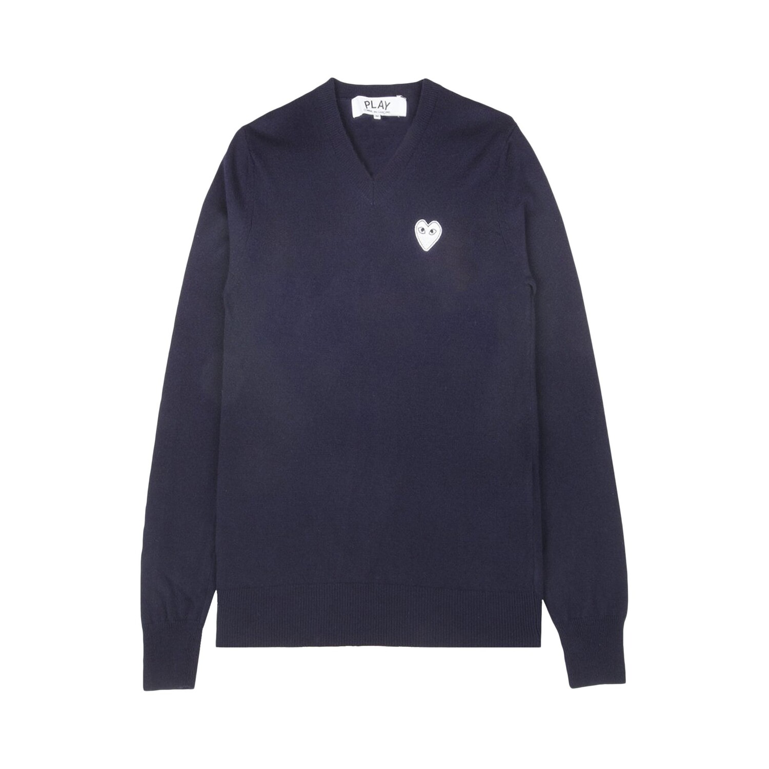 Свитер с v-образным вырезом Comme des Garçons PLAY Heart, цвет Синий
Свитер с v-образным вырезом Comme des Garçons PLAY Heart, цвет Синий