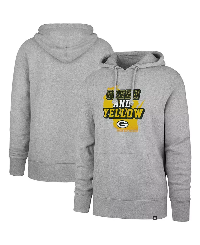 Мужская толстовка с капюшоном '47 Heather Gray Green Bay Packers Team Headline Pullover Hoodie '47 Brand
Мужская толстовка с капюшоном '47 Heather Gray Green Bay Packers Team Headline Pullover Hoodie '47 Brand