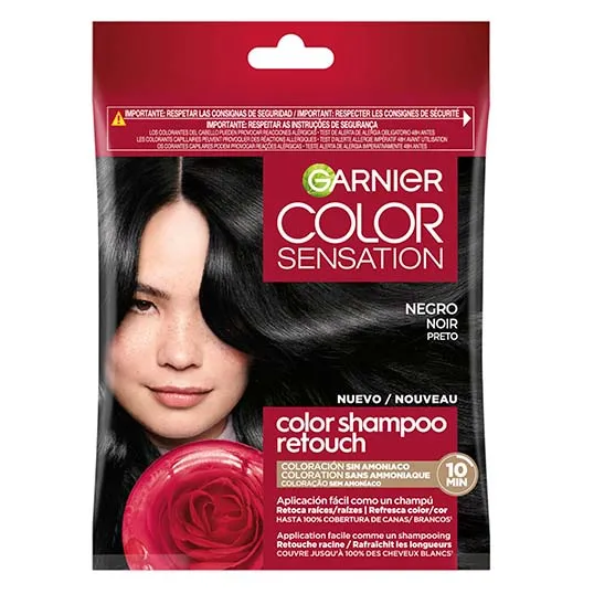 Шампунь для окрашивания без аммиака Color Shampoo Retouch Color Sensation, цвет negro 
Шампунь для окрашивания без аммиака Color Shampoo Retouch Color Sensation, цвет negro