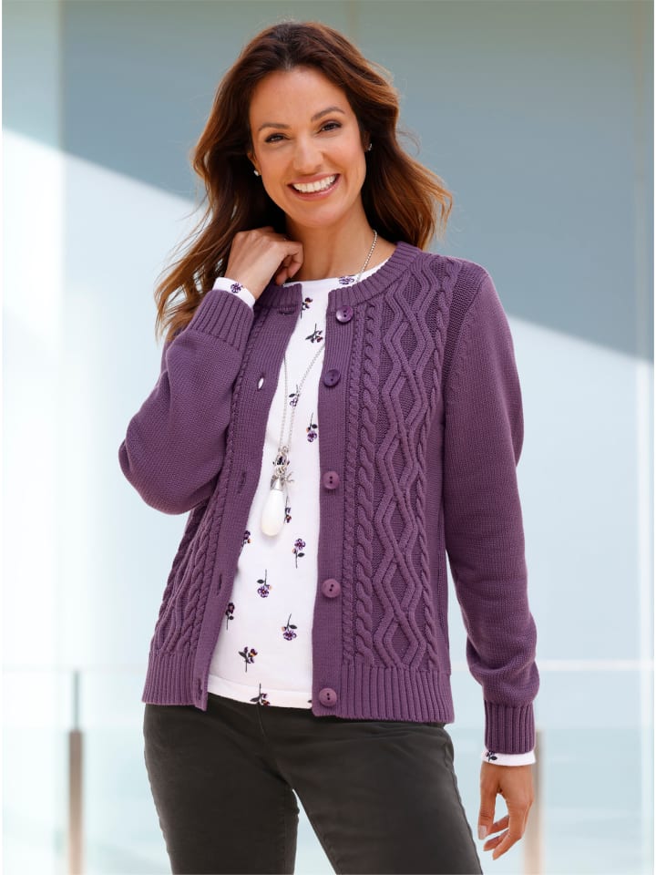 Кардиган виноградного цвета WITT WEIDEN
Кардиган виноградного цвета WITT WEIDEN