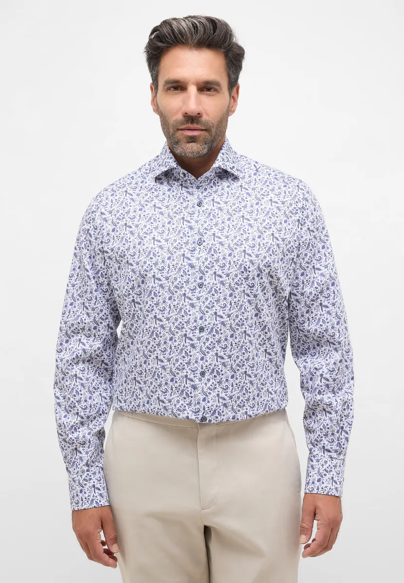 Рубашка Eterna с длинными рукавами "COMFORT FIT", синий
Рубашка Eterna с длинными рукавами "COMFORT FIT", синий