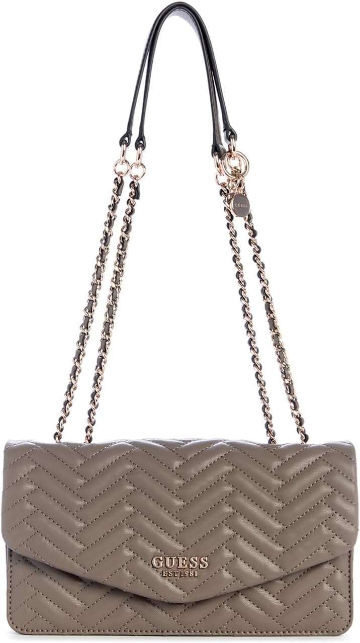 GUESS Anning трансформируемая набедренная сумка с клапаном, Dark Taupe
GUESS Anning трансформируемая набедренная сумка с клапаном, Dark Taupe