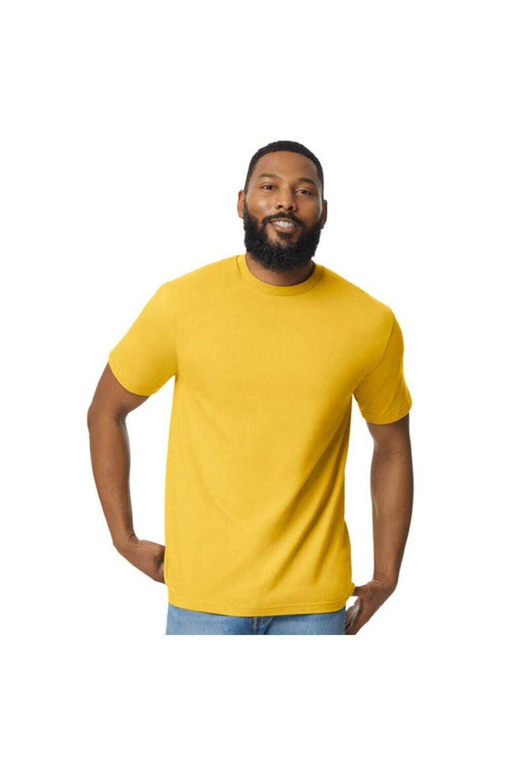 Футболка Softstyle средней плотности Gildan, желтый
Футболка Softstyle средней плотности Gildan, желтый