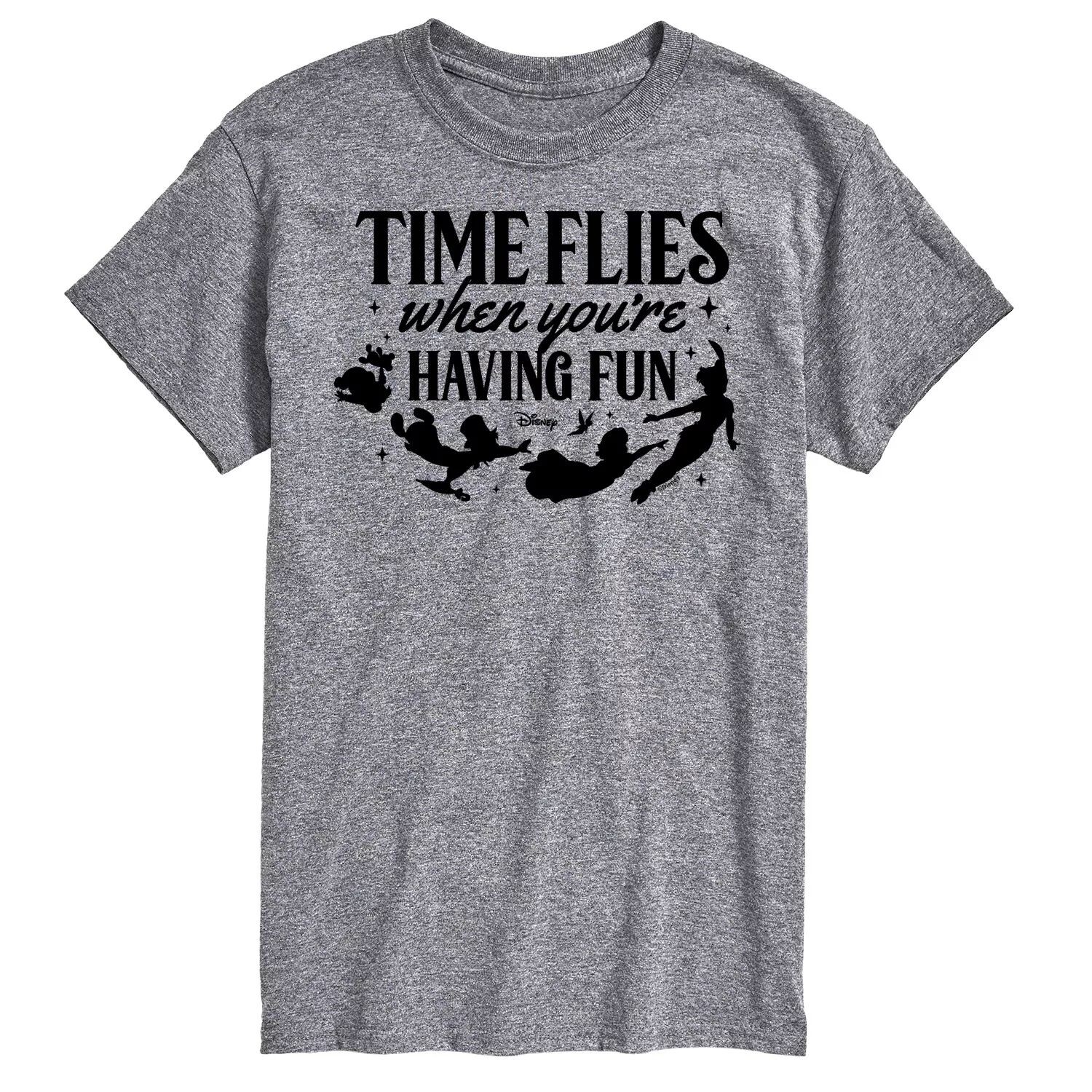 Футболка с рисунком Disney's Peter Pan Big & Tall Time Flies License, серый
Футболка с рисунком Disney's Peter Pan Big & Tall Time Flies License, серый