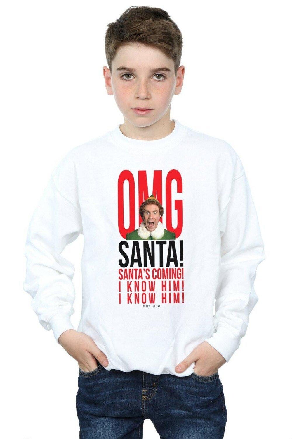 Толстовка OMG Santa I Know Him Elf, белый
Толстовка OMG Santa I Know Him Elf, белый