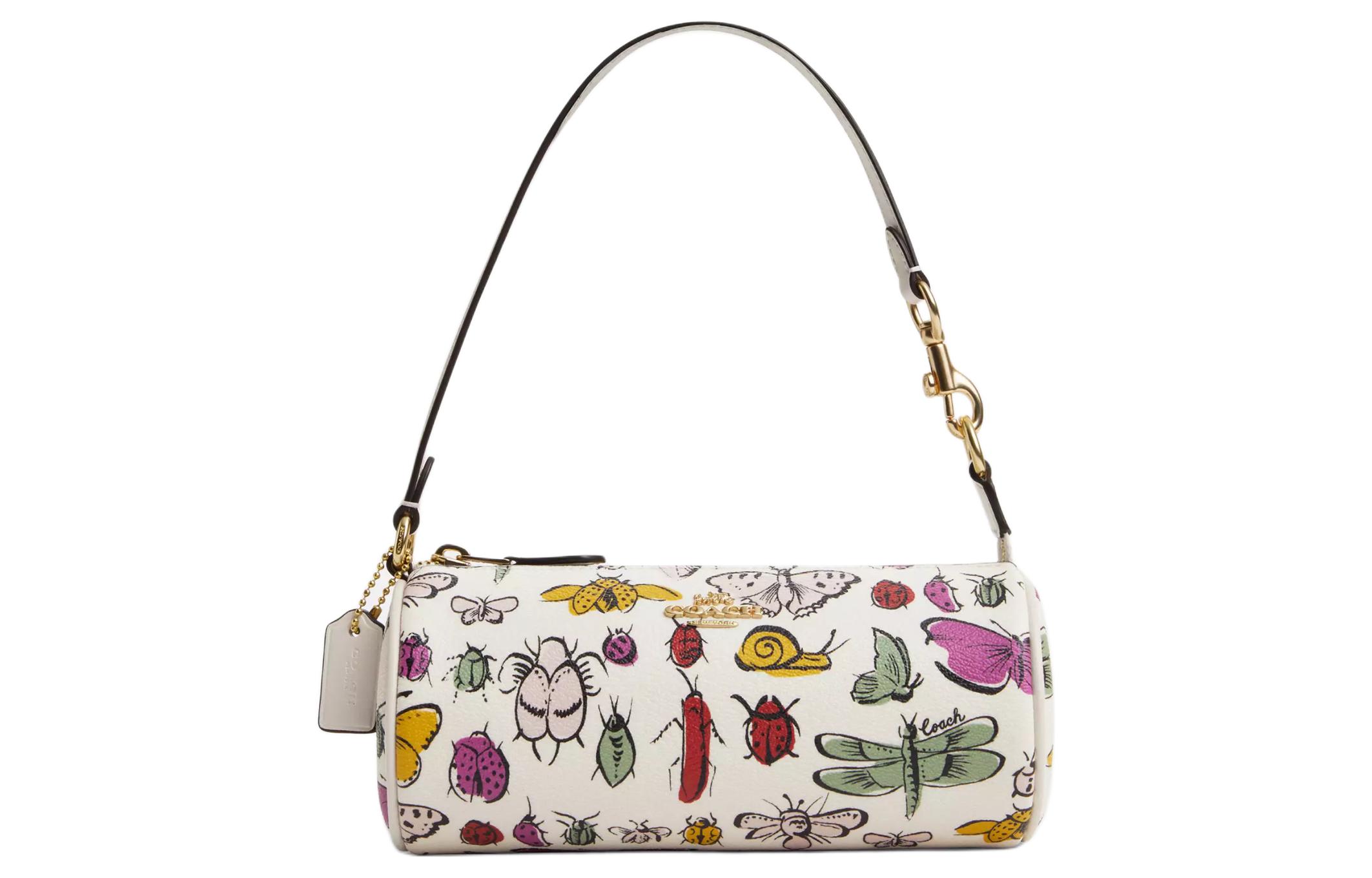 Сумка Nolita из лакированного полотна малого размера женская золотистая и меловая многоцветная COACH
Сумка Nolita из лакированного полотна малого размера женская золотистая и меловая многоцветная COACH