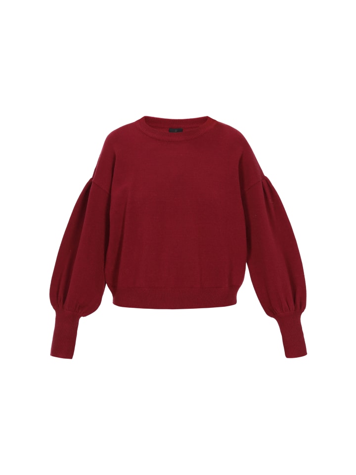 Женский свитер бордового цвета DreiMaster
Женский свитер бордового цвета DreiMaster