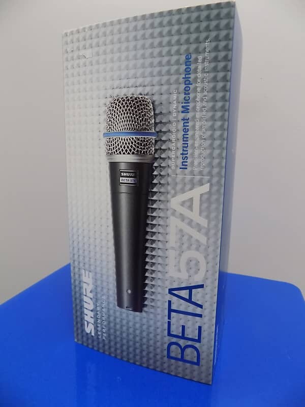 Динамический микрофон Shure BETA 57A Supercardioid Dynamic Instrument Microphone
Динамический микрофон Shure BETA 57A Supercardioid Dynamic Instrument Microphone
