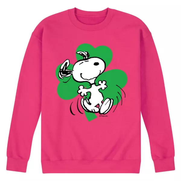 Мужская флисовая толстовка с принтом «Peanuts Dancing Snoopy Shamrock» Licensed Character, пурпурный
Мужская флисовая толстовка с принтом «Peanuts Dancing Snoopy Shamrock» Licensed Character, пурпурный