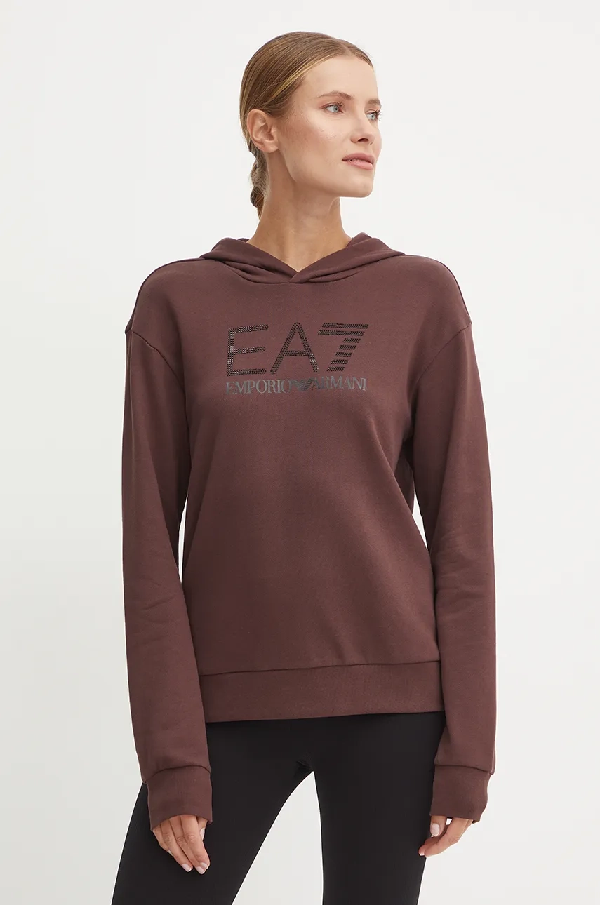 Толстовка EA7 Emporio Armani, коричневый
Толстовка EA7 Emporio Armani, коричневый