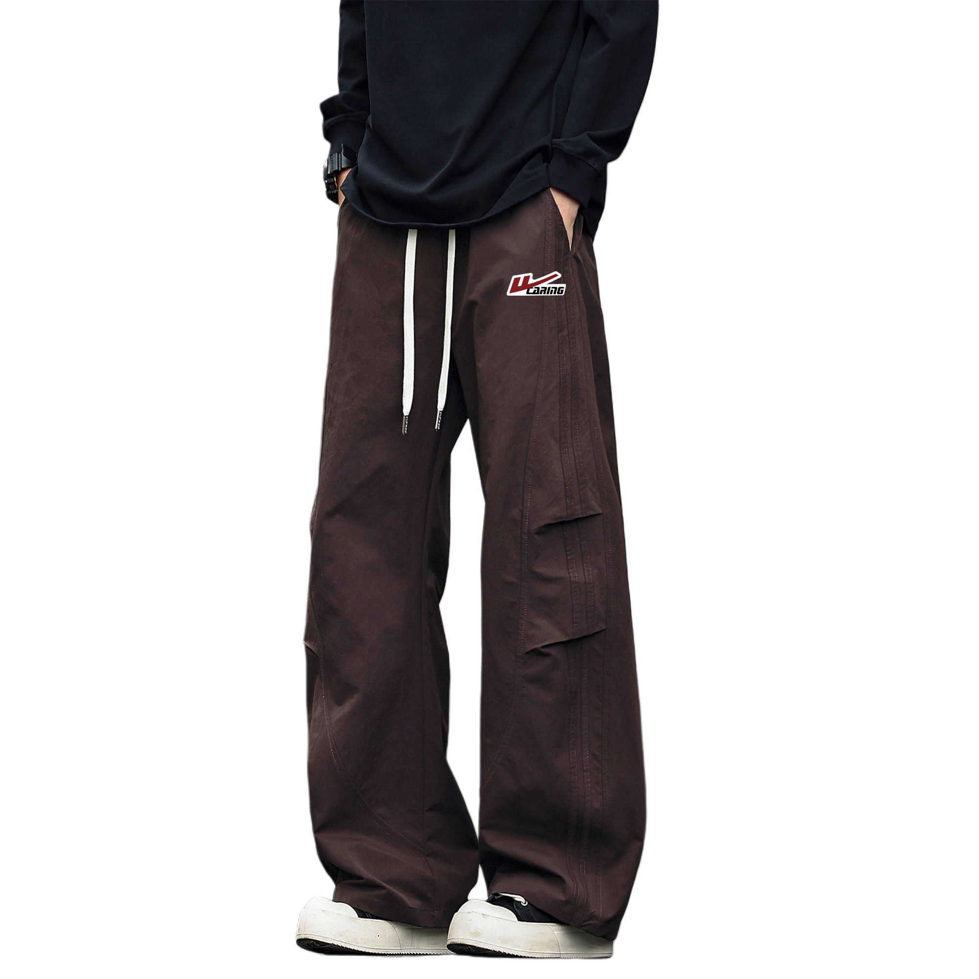 Брюки-ветровка из коллекции Riding The Wind Unisex WARRIOR, коричневый (diy badge)
Брюки-ветровка из коллекции Riding The Wind Unisex WARRIOR, коричневый (diy badge)