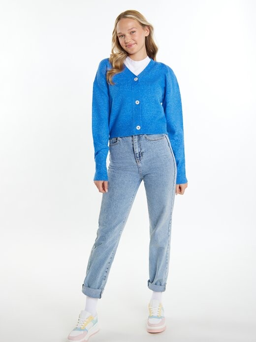 Вязаный кардиган Mymo, голубой
Вязаный кардиган Mymo, голубой