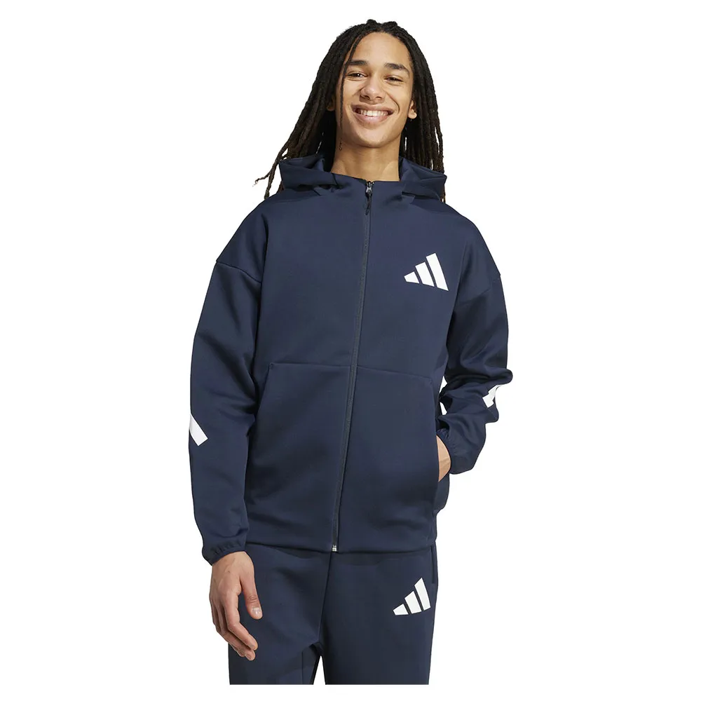 Толстовка adidas Z.N.E full zip, синий
Толстовка adidas Z.N.E full zip, синий