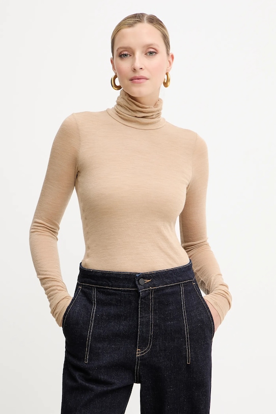 Лонгслив из шерсти Liviana Conti, зеленый
Лонгслив из шерсти Liviana Conti, зеленый