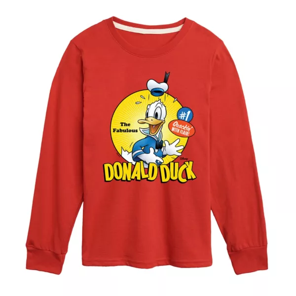 Микки Маус и друзья Дональд Дак мальчикам 8-20 лет фантастическая футболка с длинным рукавом и принтом Disney, красный
Микки Маус и друзья Дональд Дак мальчикам 8-20 лет фантастическая футболка с длинным рукавом и принтом Disney, красный