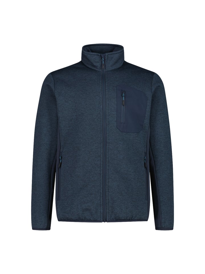 Флисовая куртка Knit-Tech темно-синего цвета cmp
Флисовая куртка Knit-Tech темно-синего цвета cmp