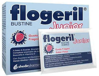 Flogeril Junior Клубничная добавка 20 пакетиков 
Flogeril Junior Клубничная добавка 20 пакетиков