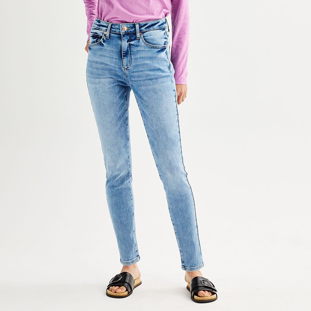 Джинсы скинни Petite Sonoma Goods For Life с высокой посадкой, цвет Light Wash
Джинсы скинни Petite Sonoma Goods For Life с высокой посадкой, цвет Light Wash