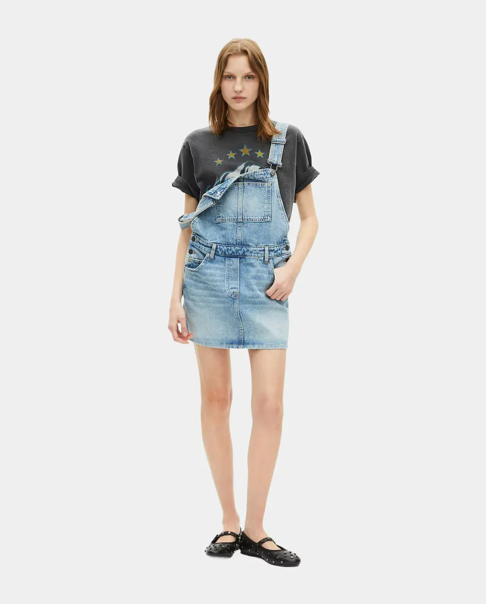 Короткое джинсовое платье с комбинезоном The Kooples, синий
Короткое джинсовое платье с комбинезоном The Kooples, синий