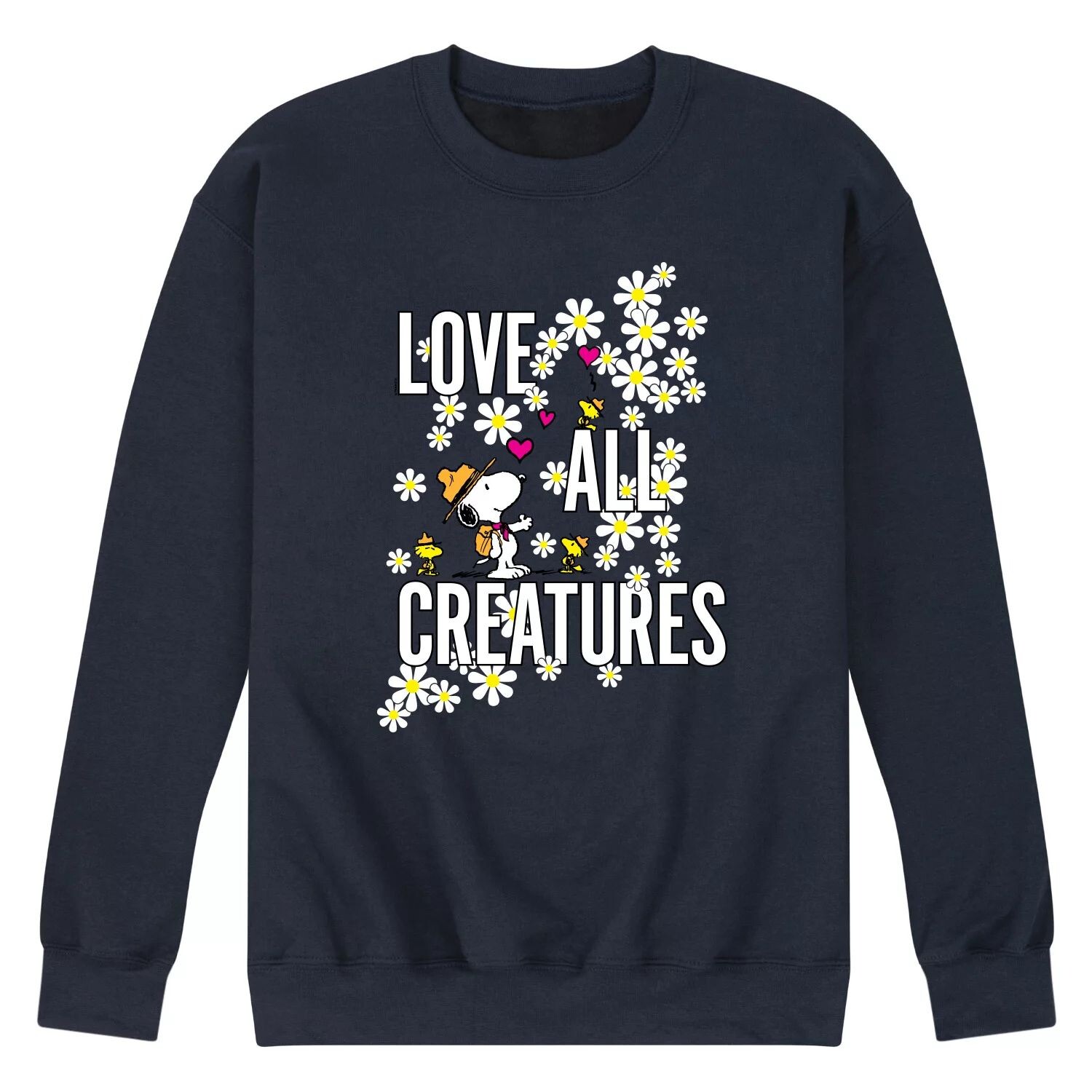 Мужской свитшот с рисунком Peanuts Snoopy Woodstock Love All Creatures Licensed Character
Мужской свитшот с рисунком Peanuts Snoopy Woodstock Love All Creatures Licensed Character