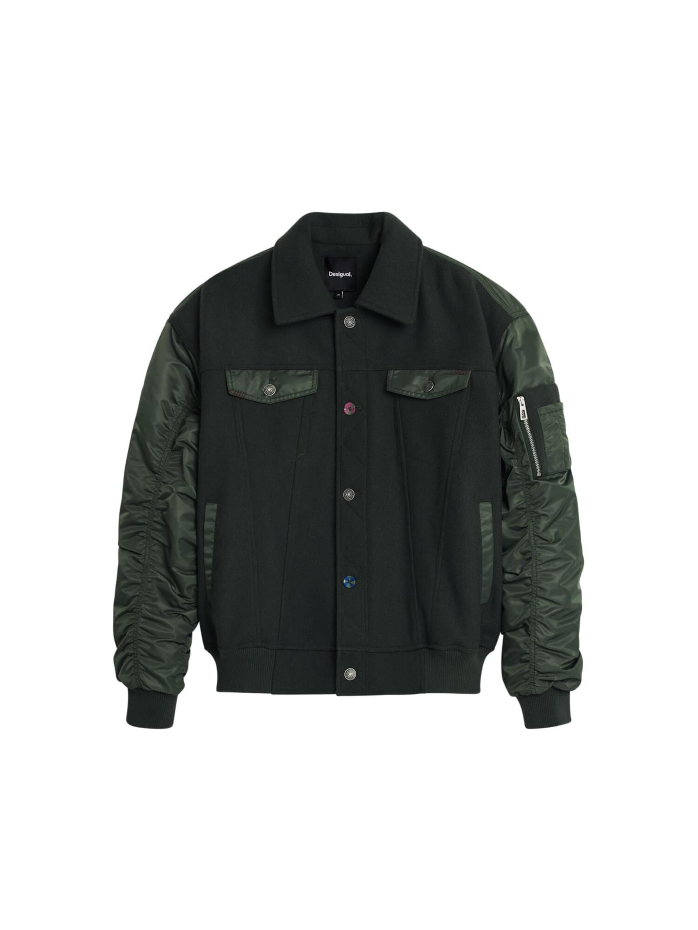 Desigual Межсезонная куртка в цвете хаки, темно-зеленый
Desigual Межсезонная куртка в цвете хаки, темно-зеленый