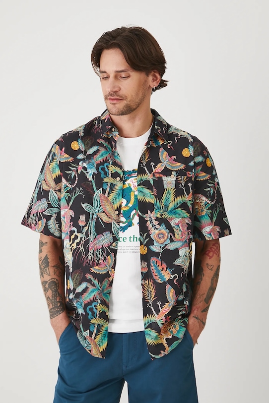 Льняная рубашка Medicine, черный
Льняная рубашка Medicine, черный